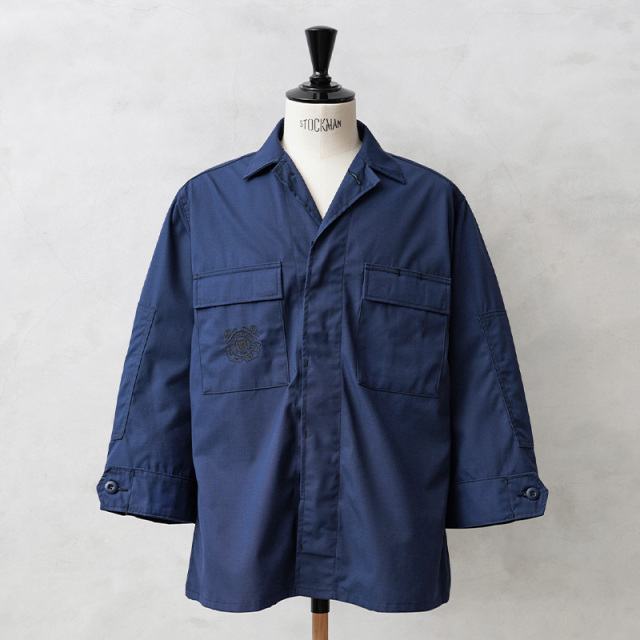 実物 新品 デッドストック 米軍 U.S. COAST GUARD ODU オペレーション THREE QUARTER SLEEVE ジャケット / USCG【キャンペーン対象外】【I】ミリタリー