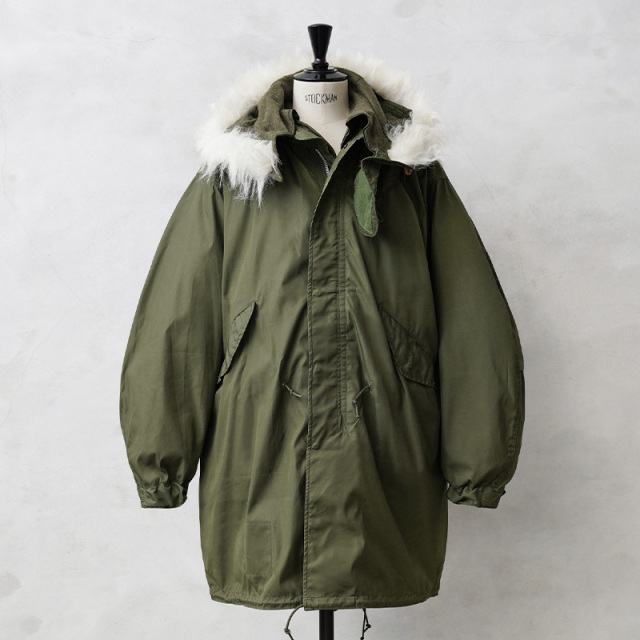 希少 実物 新品 デッドストック 米軍 M-65 フィッシュテールパーカー 