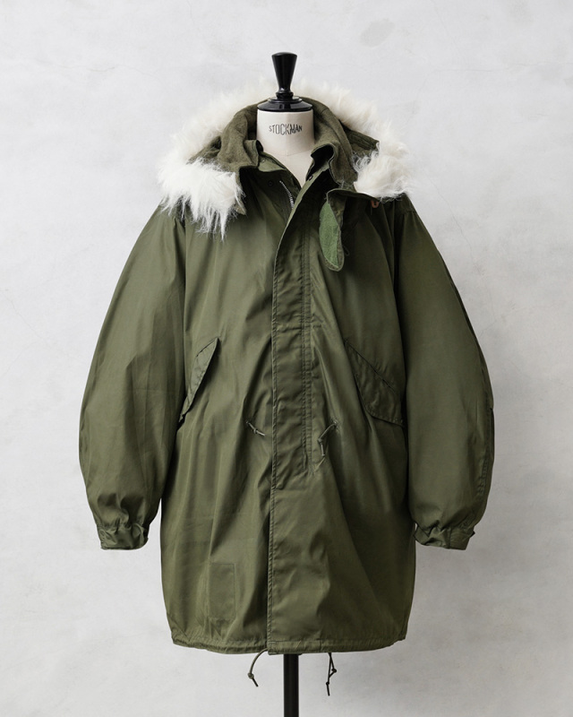 希少 実物 新品 デッドストック 米軍 M-65 フィッシュテールパーカー  