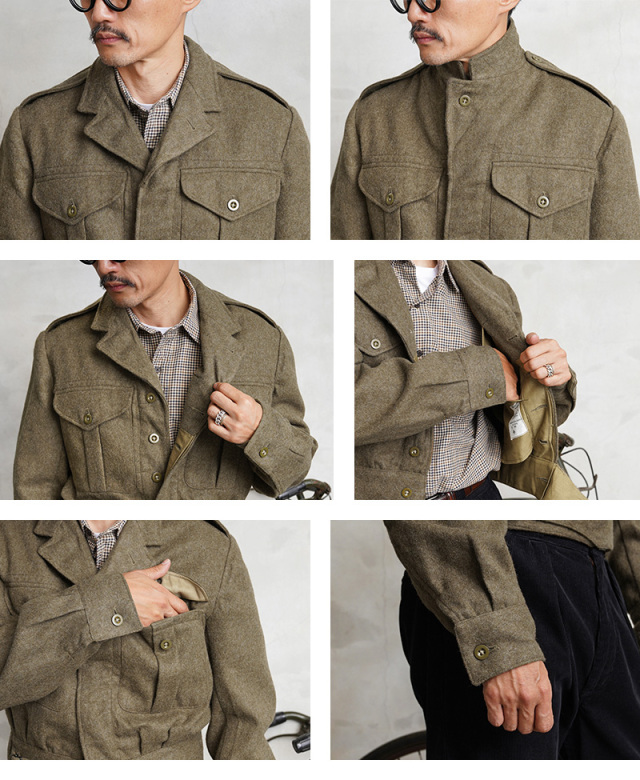 実物 新品 デッドストック イギリス軍 1949 PATTERN BATTLE DRESS 