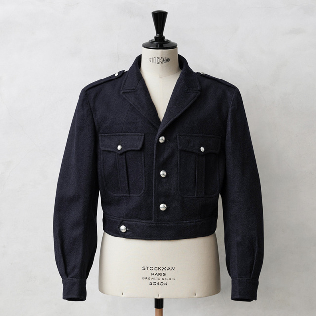 実物 新品 デッドストック フランス軍 MILITARY POLICE 50's ヴィンテージ ウール IKE（アイク）ジャケット【キャンペーン対象外】【I】ミリタリー