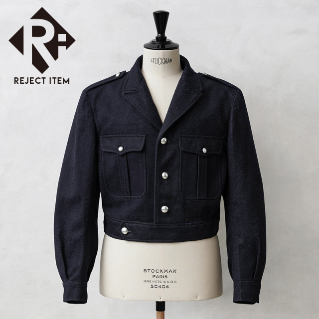リジェクト 訳あり品 実物 新品 デッドストック フランス軍 MILITARY POLICE 50's ヴィンテージ ウール IKE（アイク）ジャケット【キャンペーン対象外】【I】 ミリタリー