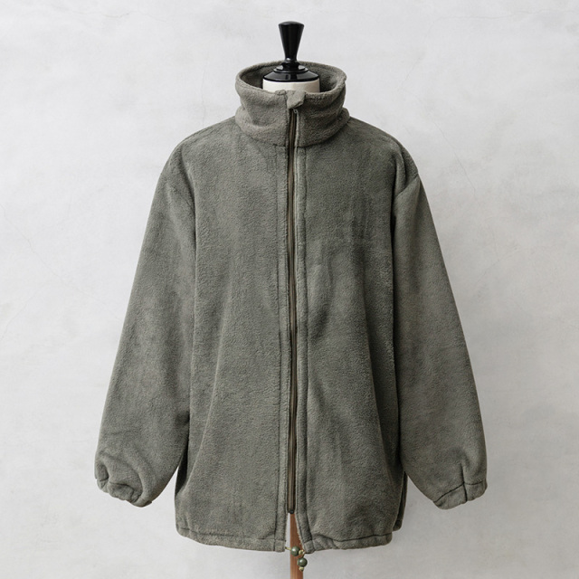 実物 新品 デッドストック ベルギー軍 コールドウェザー フリースジャケット ゴムシャーリング【キャンペーン対象外】【I】ミリタリー