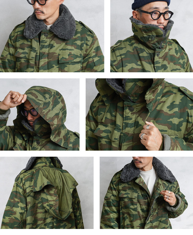 実物 新品 デッドストック ロシア軍 VSR-98 フローラカモ ウィンター 