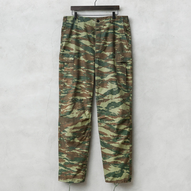 実物 USED ギリシャ軍 T/Cツイル フィールド カーゴパンツ