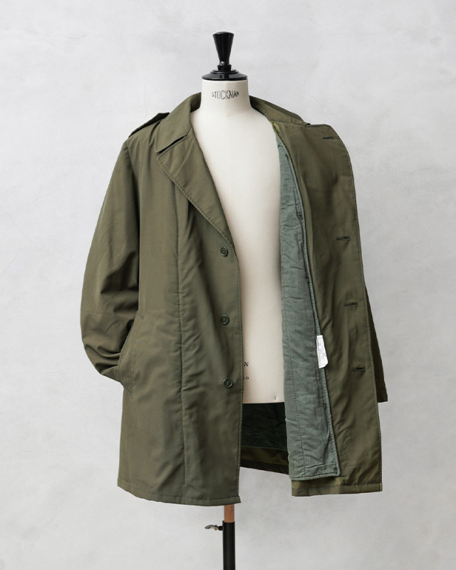 素晴らしい チェコ軍 USED 実物 リメイクコート コートライナー付き M-60 ジャケット・アウター