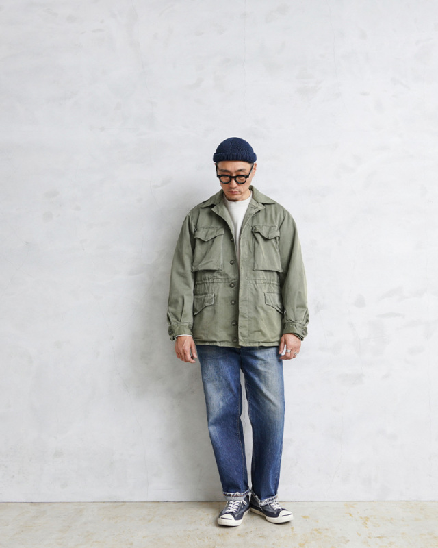 リジェクト 訳あり品 実物 USED 米軍 M-43 フィールドジャケット 