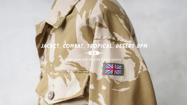 実物 新品 デッドストック イギリス軍 TROPICAL COMBAT ジャケット 