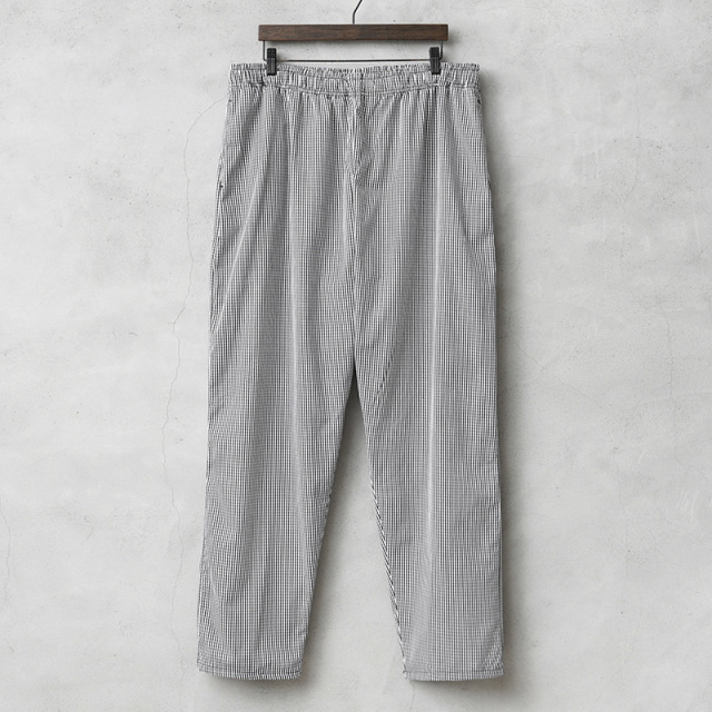 実物 新品 デッドストック イギリス軍 シェフパンツ（コックパンツ）ギンガムチェック ブラック バックポケット付き【キャンペーン対象外】【I】ミリタリー