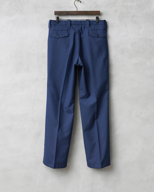 y*u様 【ULTERIOR】 タック ミリタリー トラウザーズ MILITARY 実物 新品 デッドストック フランス軍 T/Cツイル