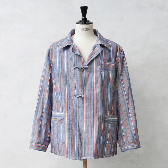 実物 新品 デッドストック ブルガリア軍 1950～60’s VINTAGE パジャマシャツ【I】【キャンペーン対象外】ミリタリー