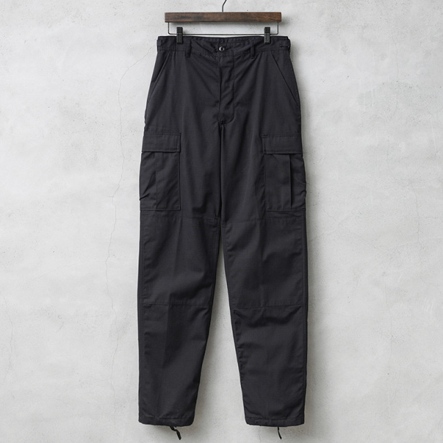 ☆今だけ15%OFF☆実物 新品 デッドストック 米軍 BDU ブラック リップストップ カーゴパンツ BLACK357【キャンペーン対象外】【I】ミリタリー
