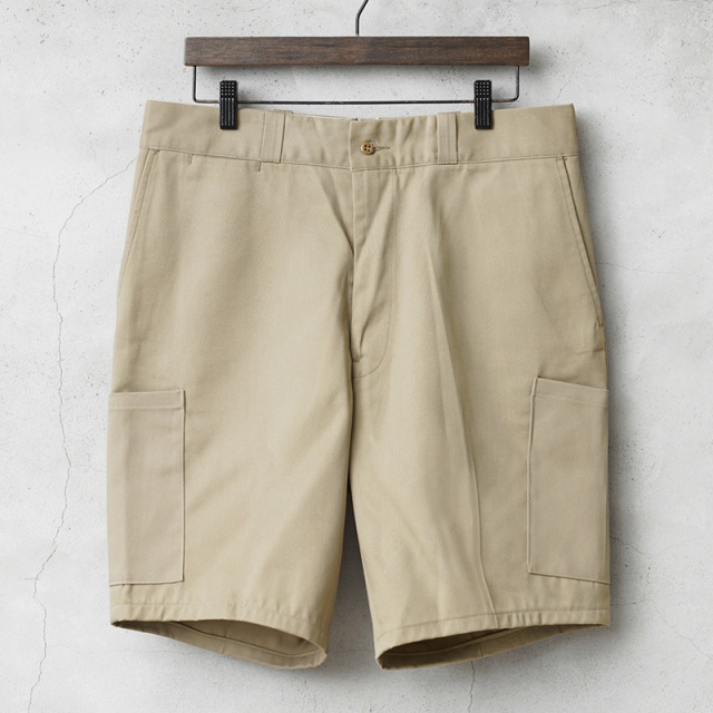 MADE IN USA デッドストック 70～80’s FINESILVER社製 VINTAGE チノショーツ T/Cツイル サイドポケット付き  【キャンペーン対象外】【I】