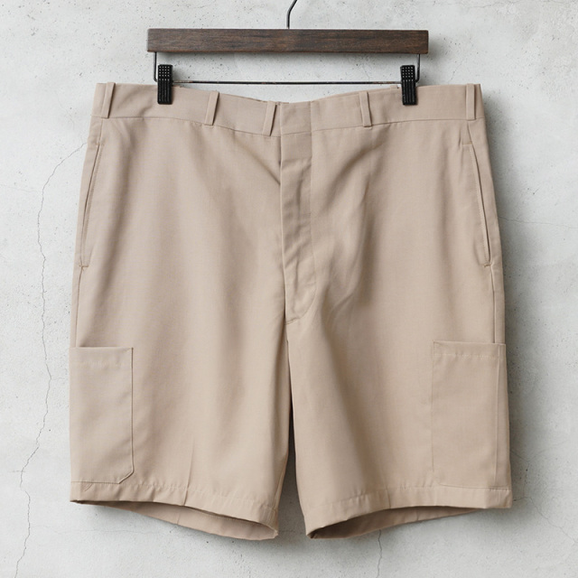 MADE IN USA デッドストック 70～80’s FINESILVER社製 VINTAGE ショーツ ポリレーヨン サイドポケット付き  【キャンペーン対象外】【I】