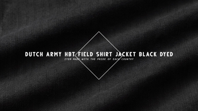 wtaps HBT ジャケット　M 黒　black hbt ミリタリー 楽天市場】実物 USED オランダ軍 HBT（ヘリンボーンツイル