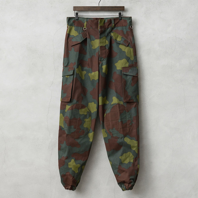 実物 新品 デッドストック イタリア軍 パラトルーパーパンツ サンマルコカモフラージュ【キャンペーン対象外】【I】ミリタリー