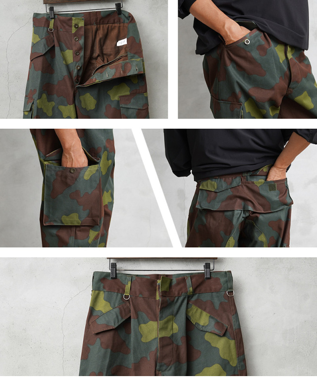実物 新品 デッドストック イタリア軍 パラトルーパーパンツ 