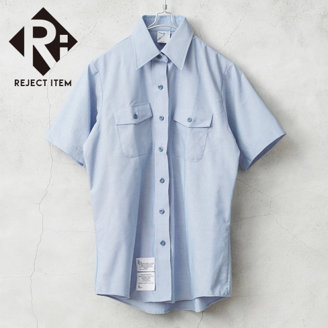 リジェクト 訳あり品 実物 新品 デッドストック 米軍 レディース U.S.NAVY S/S シャンブレーシャツ【キャンペーン対象外】【I】 ミリタリー