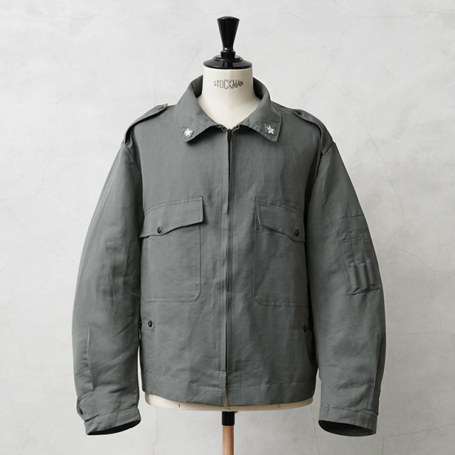 実物 新品 デッドストック イタリア軍 AIR FORCE ジッパー ジャケット【キャンペーン対象外】【I】ミリタリー
