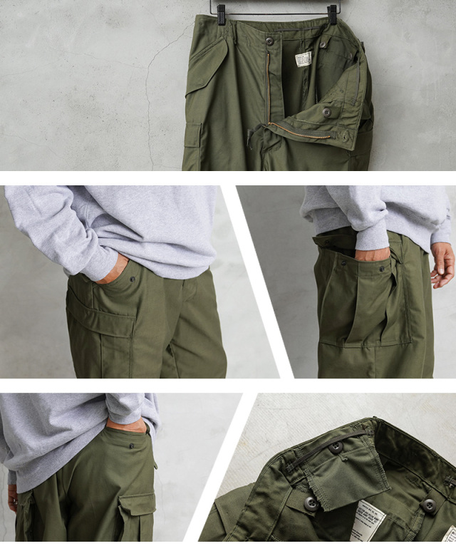 実物 新品 デッドストック 米軍 M-65 フィールドカーゴパンツ