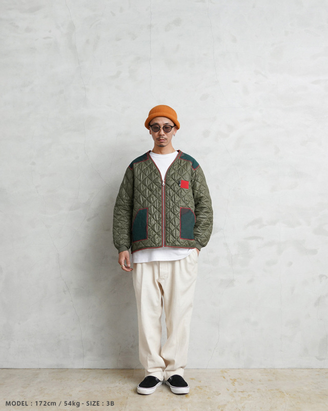 Slow Stone スローストーン ベルギー軍 キルティング ライナー