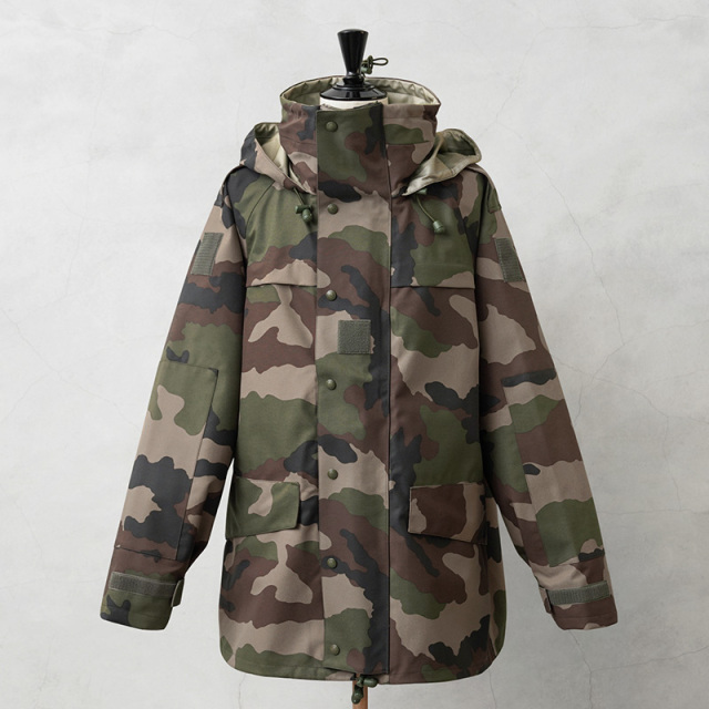 ★超目玉★実物 新品 デッドストック フランス軍 CCE CAMO WATERPROOF フィールドパーカ 4ポケット【キャンペーン対象外】【I】ミリタリー
