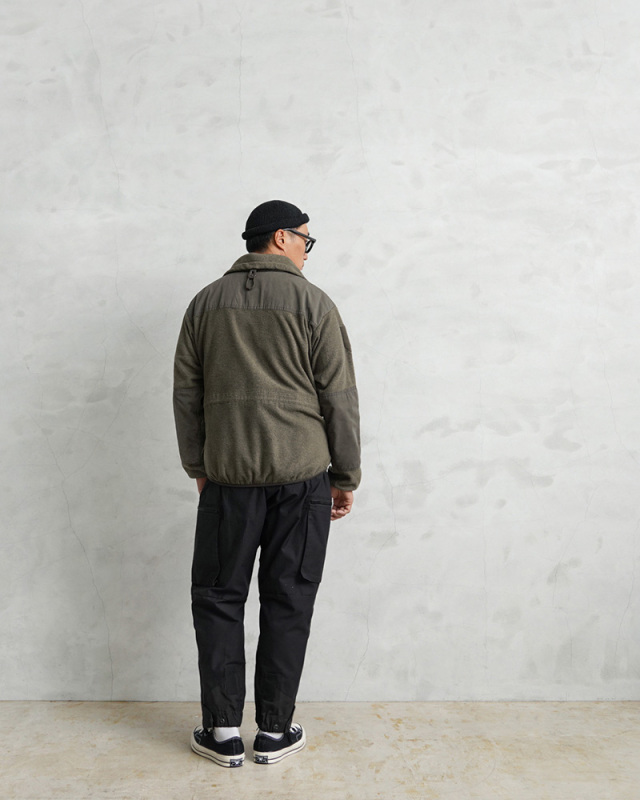 実物 USED オーストリア軍 アルパイン フリースジャケット 