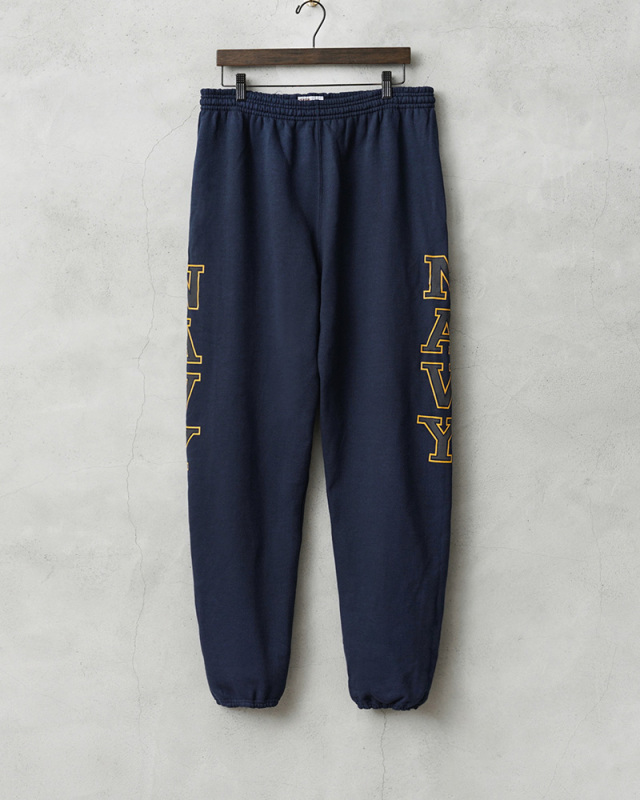 80s US.NAVY アメリカ海軍 トレーニングパンツ スウェットパンツL DEAD STOCK】US Navy Sweat Training Pants アメリカ軍
