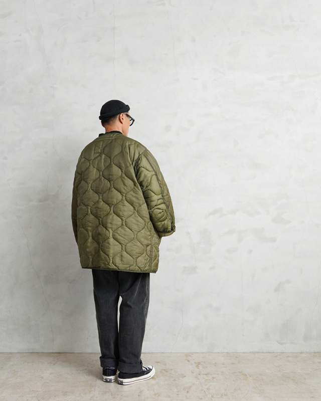 WAIPER.inc 実物 USED 米軍 リメイク M-65 モッズコート用ライナー  