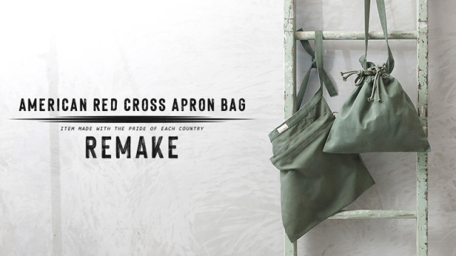 実物 米軍 コットンサテン リメイク AMERICAN RED CROSS（アメリカン 