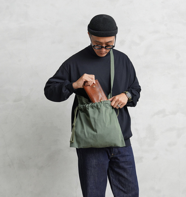 ワイパーインク コットンキャンバス いつい リメイク CANVAS TOOL BAG