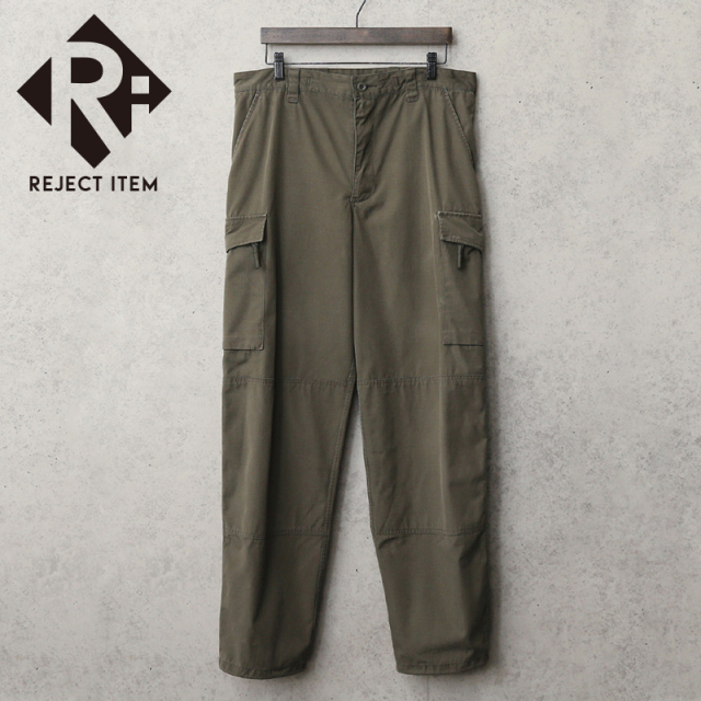 リジェクト 訳あり品 実物 USED オーストリア軍 リップストップ コンバットカーゴパンツ 裾コード無し【キャンペーン対象外】【I】 ミリタリー