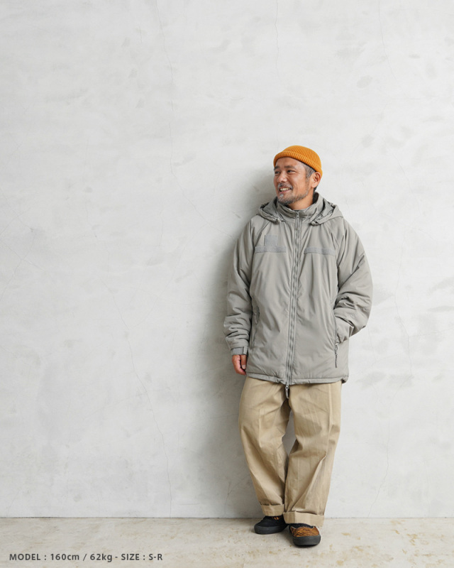 実物 米軍 ECWCS Gen III Level 7 ジャケット URBAN GREY USED FIRST  