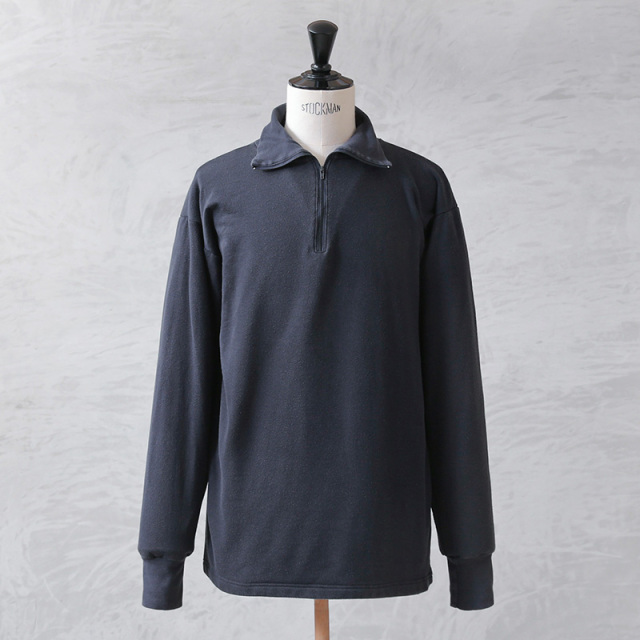 実物 USED オランダ軍 ハーフジップ ベースレイヤー アンダーシャツ【キャンペーン対象外】【I】ミリタリー