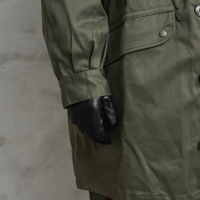 実物 新品 デッドストック イギリス軍 オフィサー ドレス レザー
