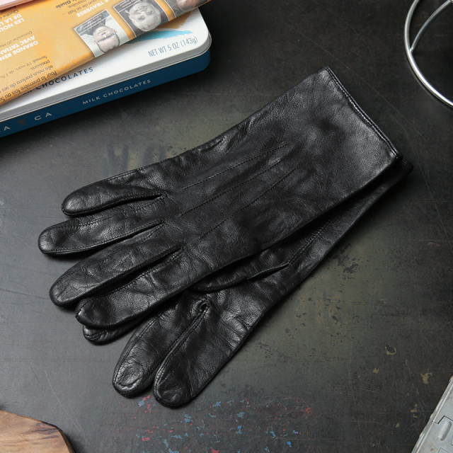 ☆今だけ15%OFF☆実物 USED イギリス軍 オフィサー ドレス レザーグローブ【キャンペーン対象外】【I】ミリタリー