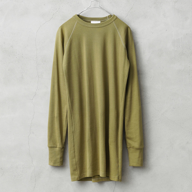 実物 新品 デッドストック オランダ軍 ロングスリーブ ラグラン アンダーシャツ【キャンペーン対象外】【I】ミリタリー