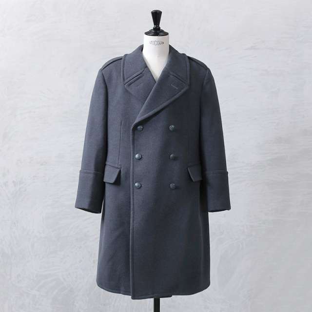 ☆今だけ15%OFF☆実物 新品 デッドストック ポーランド軍 AIR FORCE ウール オーバーコート【キャンペーン対象外】【I】ミリタリー