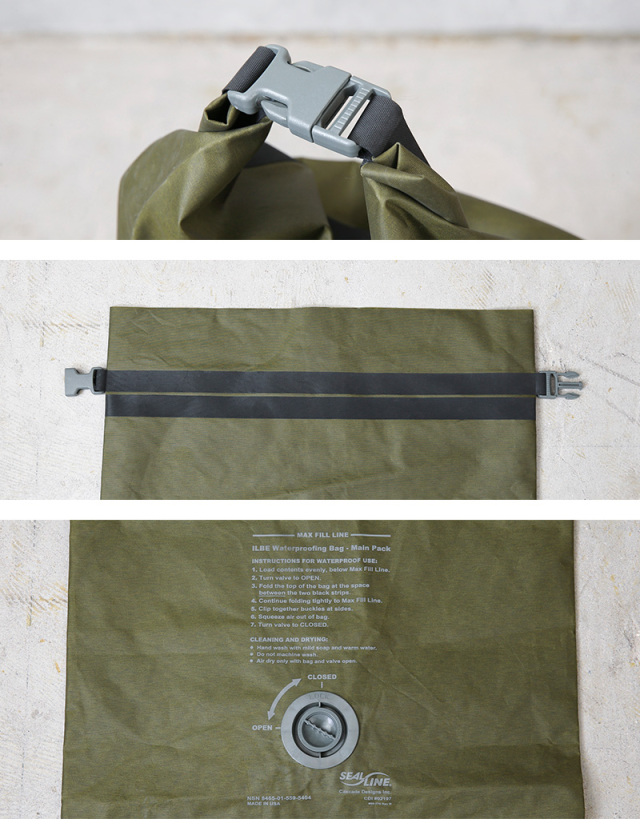 L.L. Bean エルエルビーン防水バッグ MADE IN U.S.A. L.L.BEAN 防水バッグ SEALLINE シールライン