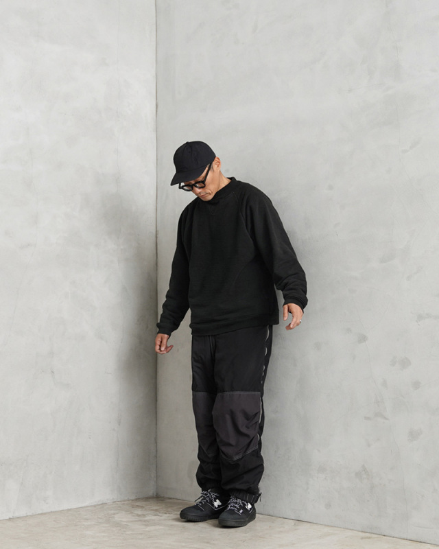 実物 USED 米軍 ECWCS Gen III Level 7 パンツ DEEP BLACK染め 