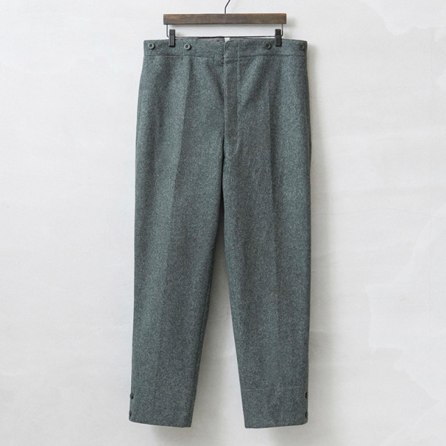 実物 USED スイス軍 1940～50’s サイドライン ウールパンツ シンチバック【キャンペーン対象外】【I】ミリタリー