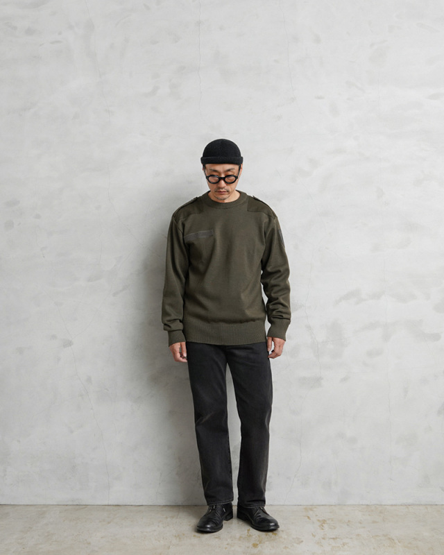 実物 新品 デッドストック オーストリア軍 コマンドセーター