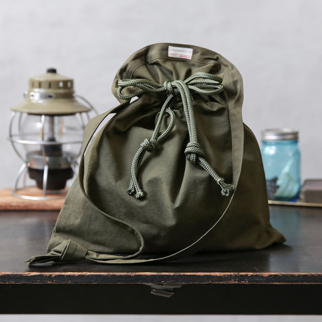 WAIPER.inc 実物 米軍 テントシェル リメイク AMERICAN RED