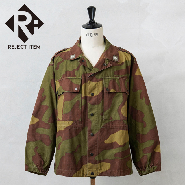 リジェクト 訳あり品 実物 USED イタリア軍 M-29 TELO MIMETICO 60’s パラトルーパー コンバット ジャケット / サンマルコカモ【キャンペーン対象外】【I】 ミリタリー