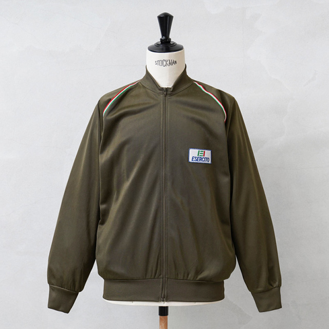 実物 新品 デッドストック イタリア軍 トレーニング ジャケット リブカラー【キャンペーン対象外】【I】ミリタリー
