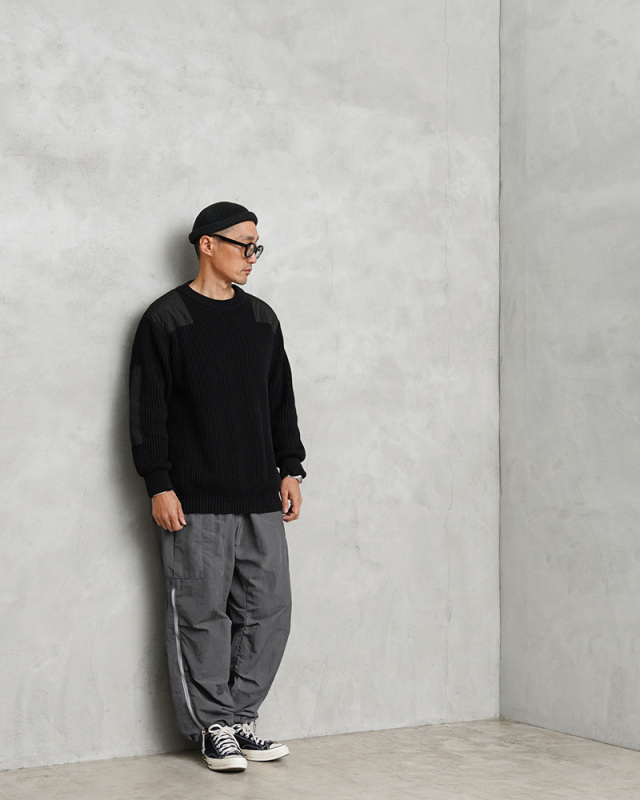 スノーカモパンツ　後染め　米軍　実物　medium regular ブラック DEADSTOCK US ARMY SNOW CAMO PANTS BLACK OVER DYE MEDIUM