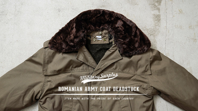 実物 新品 デッドストック ルーマニア軍 BOA COLLAR オフィサー