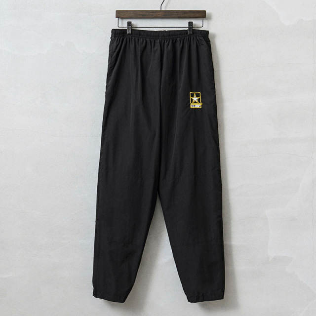 実物 USED 米軍 U.S.ARMY APFU フィジカル トレーニングパンツ ARMY LOGO【キャンペーン対象外】【I】ミリタリー