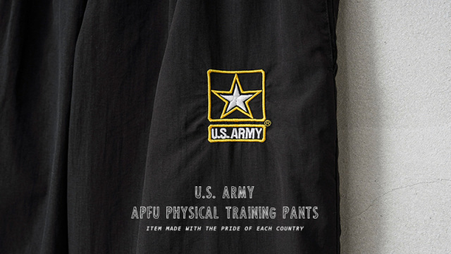 実物 USED 米軍 U.S.ARMY APFU フィジカル トレーニングパンツ