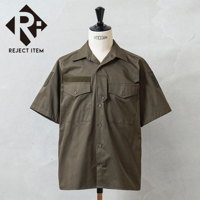 リジェクト 訳あり品 実物 新品 デッドストック オーストリア軍 ショートスリーブ コンバットシャツ【キャンペーン対象外】【I】 ミリタリー